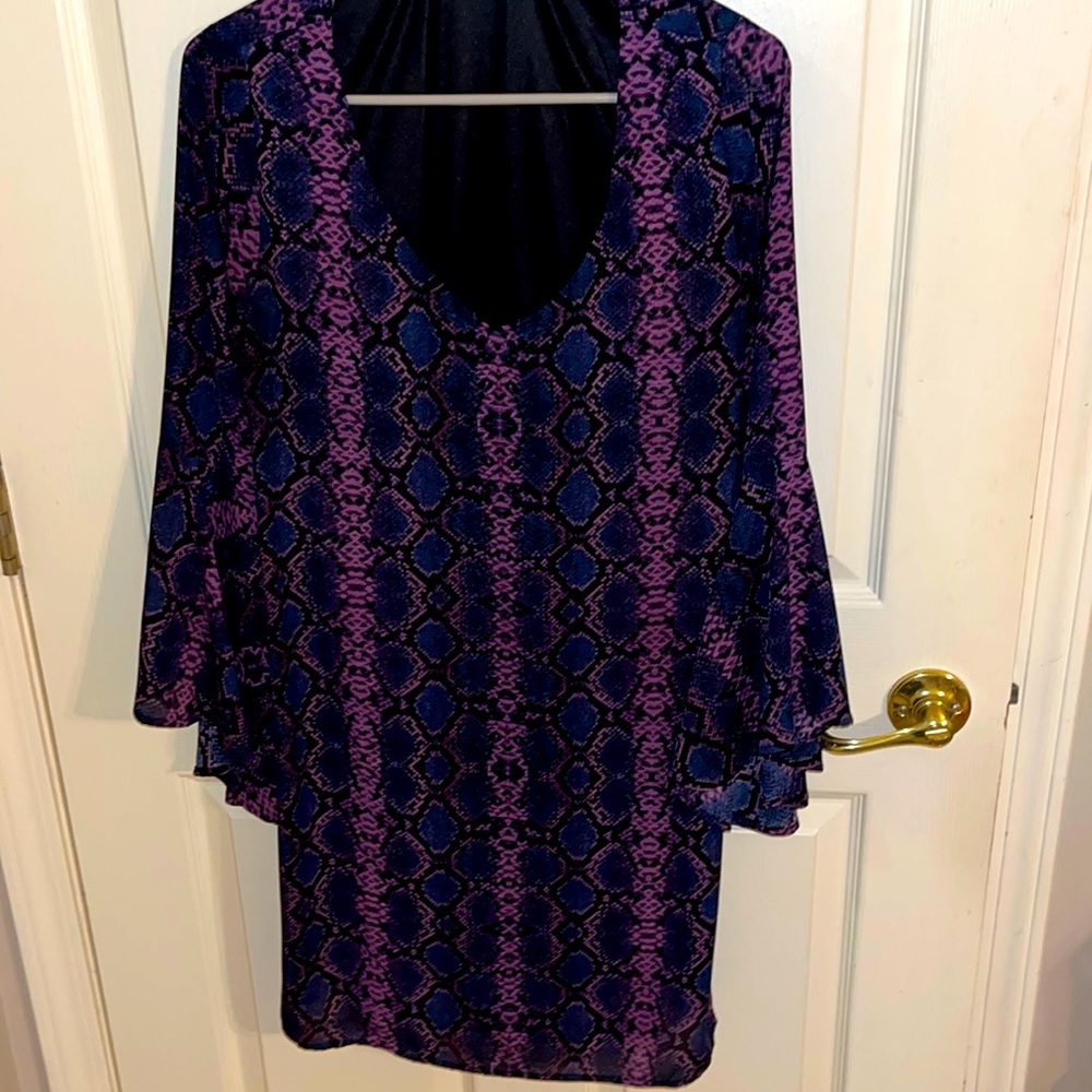 Snakeskin dress